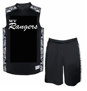 WV Rangers - Black Jersey